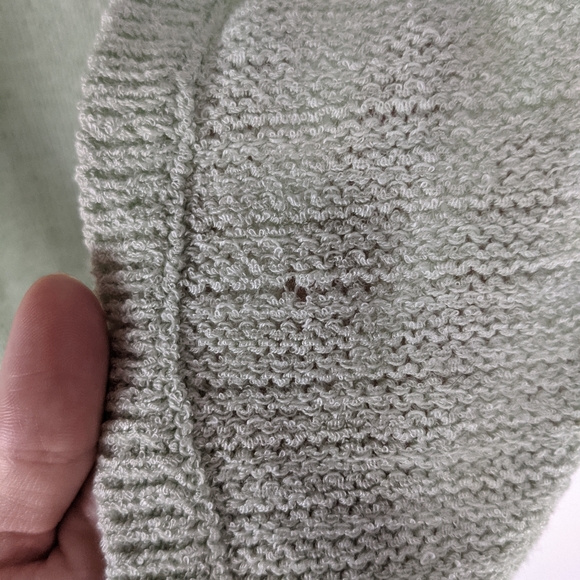 Wild Fable Mint Green Grandpa Sweater Size Medium - Picture 10 of 10